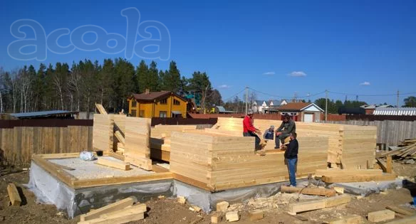 Строительство из бруса  Иркутск